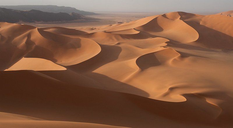 песок, дюны, сахара Песок, ветер и ничего более фото превью