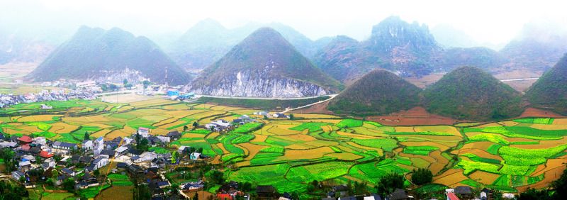 The winter in Quan Ba фото превью