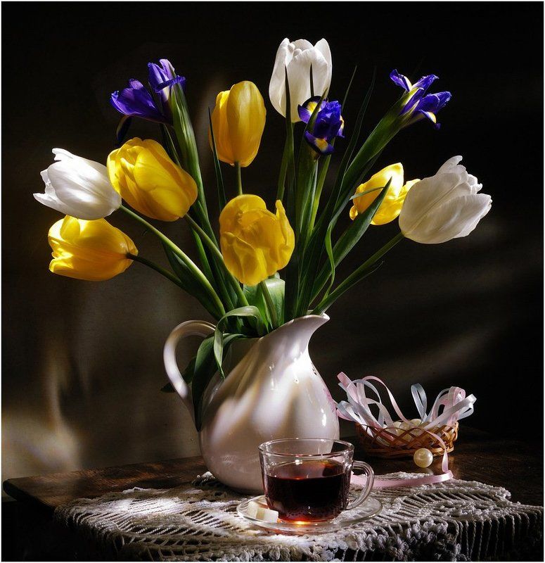 С ТЮЛЬПАНАМИ фото превью