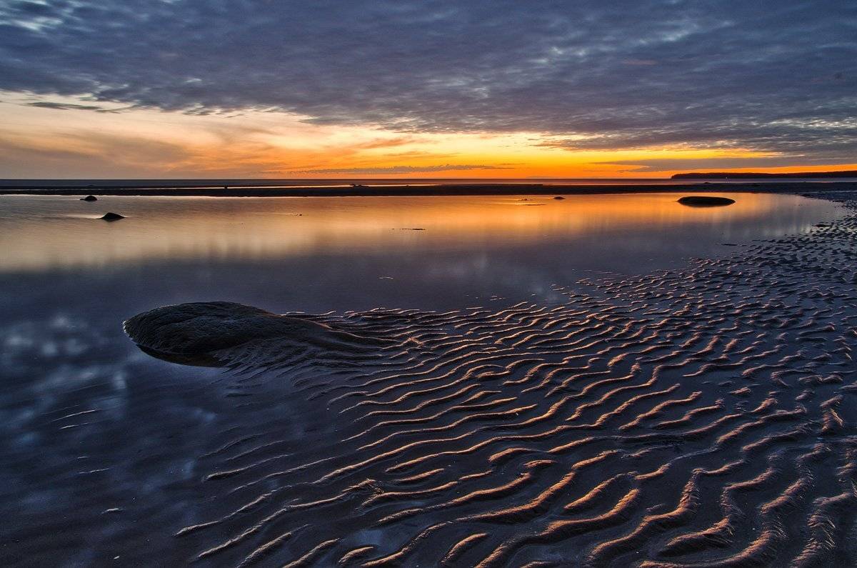белое море, закат, отлив, Екатерина (PhotoJourneys.ru) Васягина