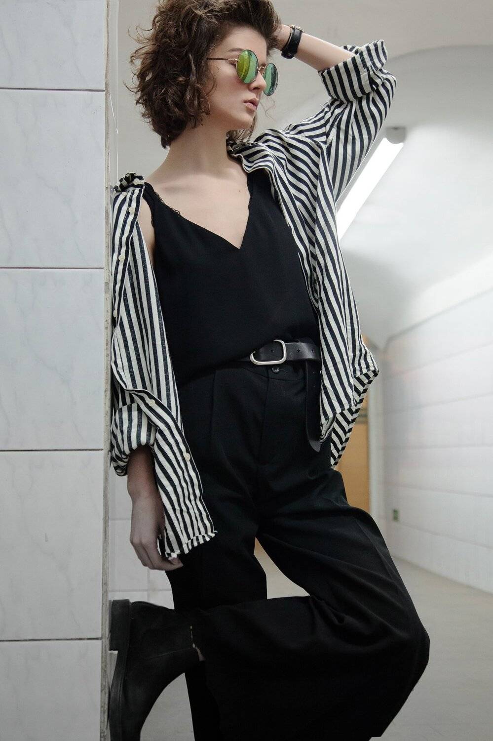 Стиль, мода, метро, люди, портрет, транспорт, вагон, девушка, спб, Влад Жужгин