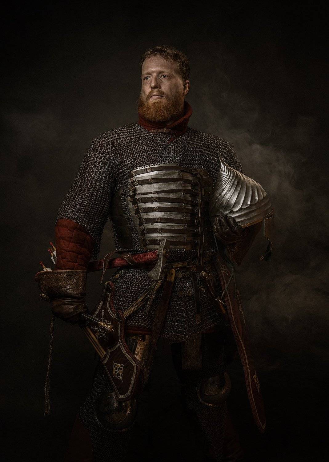 воин, витязь, 17век, битва, Бурханаев Эрик