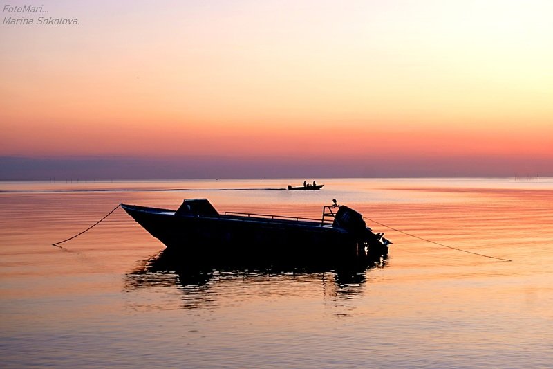 Тональность заката. фото превью