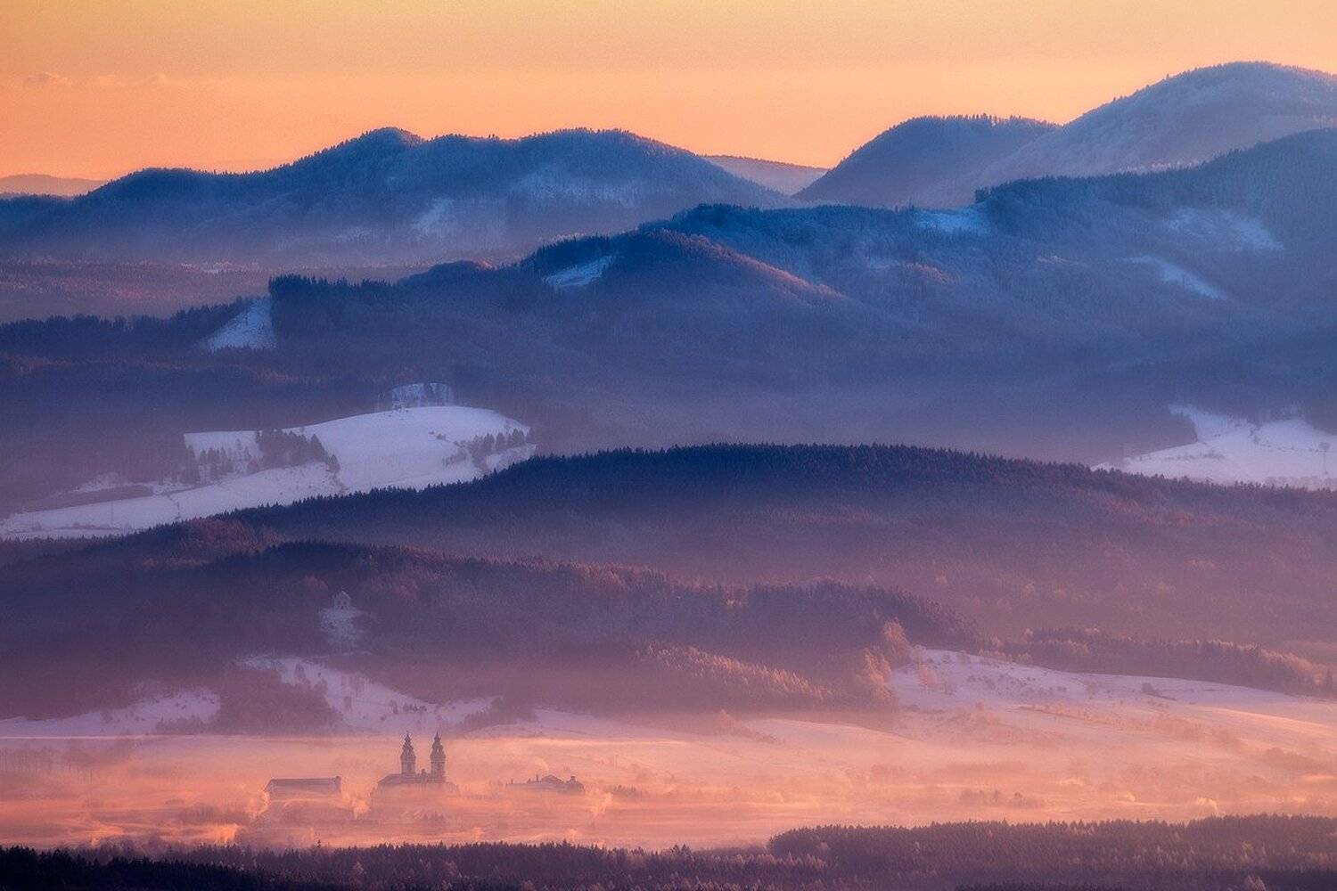winter,mountains,canon,sunrise, Iza i Darek Mitręga