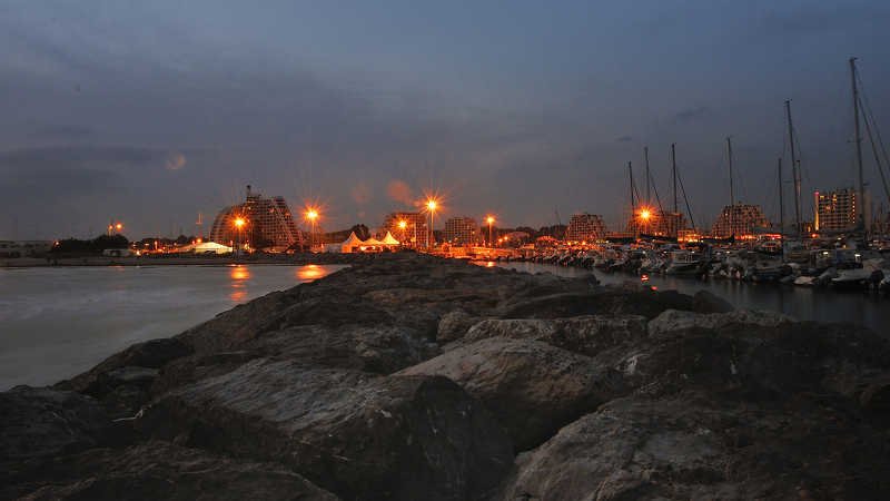 Night bay  фото превью