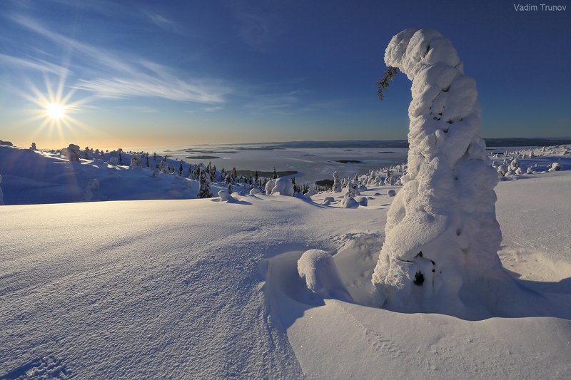 кольский, север, заполярье Зима на Кольском фото превью