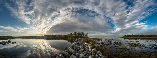 Над Белым морем.