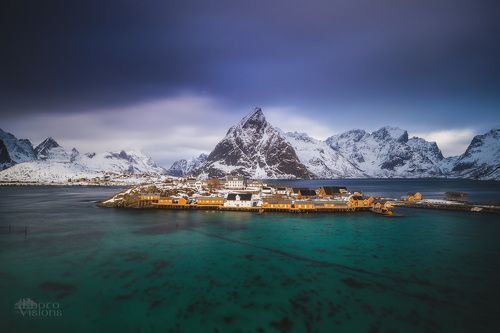 Winter light and colours from Lofoten