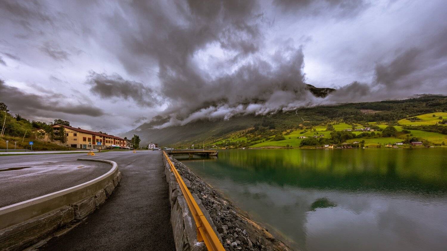норвегия, гейрангер, облака, горы, дорога,,  Marat Max (Марат Макс)
