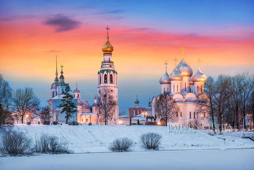 Рассвет в Вологде