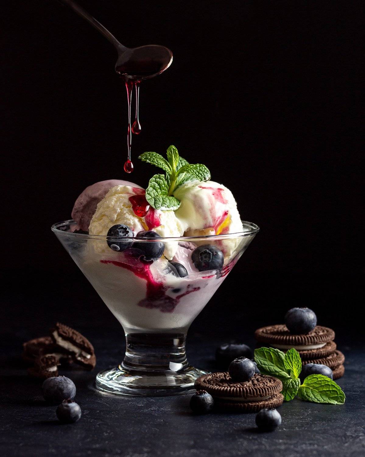 мороженое, натюрморт, ice cream, Анна Сохрякова