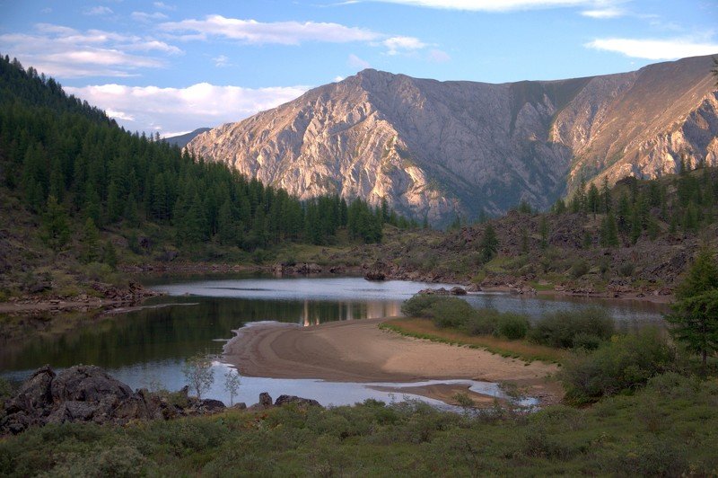 заказырье Вечер на озере фото превью