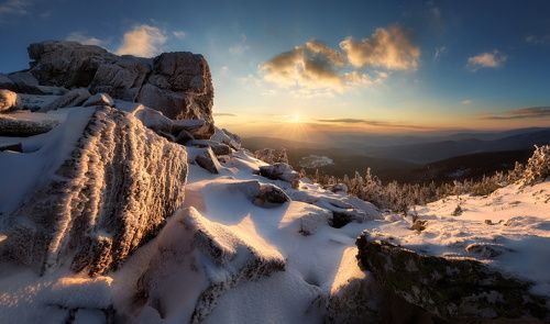 Sunset at Lost Stones
