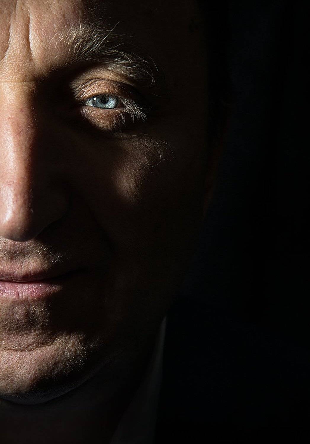 мужчина, левая часть лица, глаз, портрет, красивый, Дарья Комарова