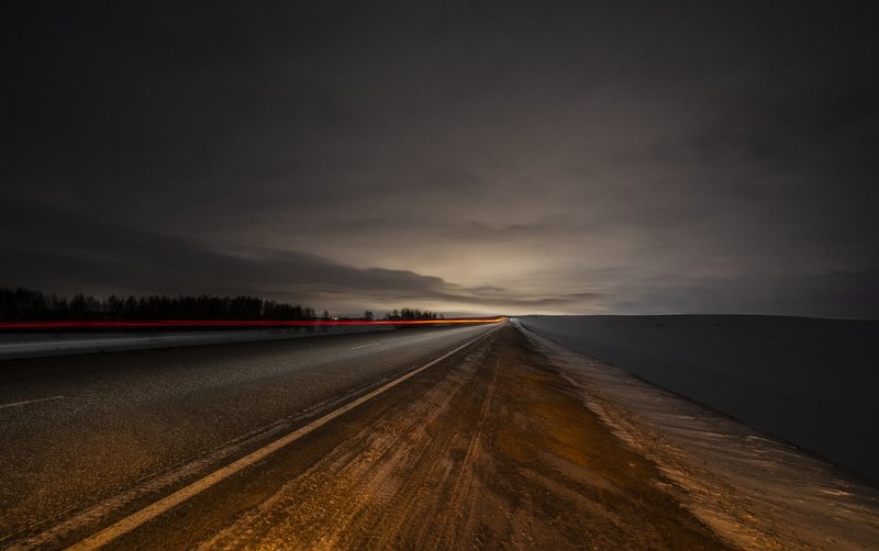 дорога ночь  К новым горизонтам! фото превью