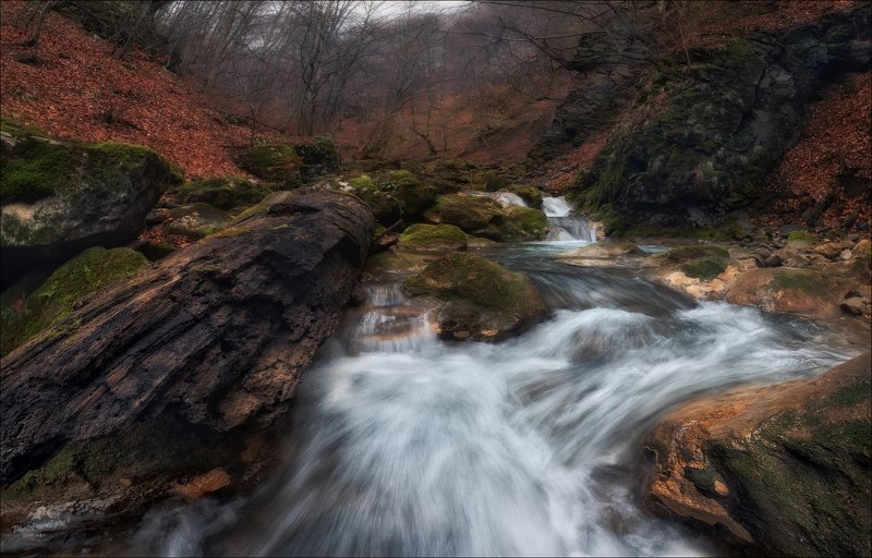 румыния, romania, зима, осень, Шум воды .. фото превью