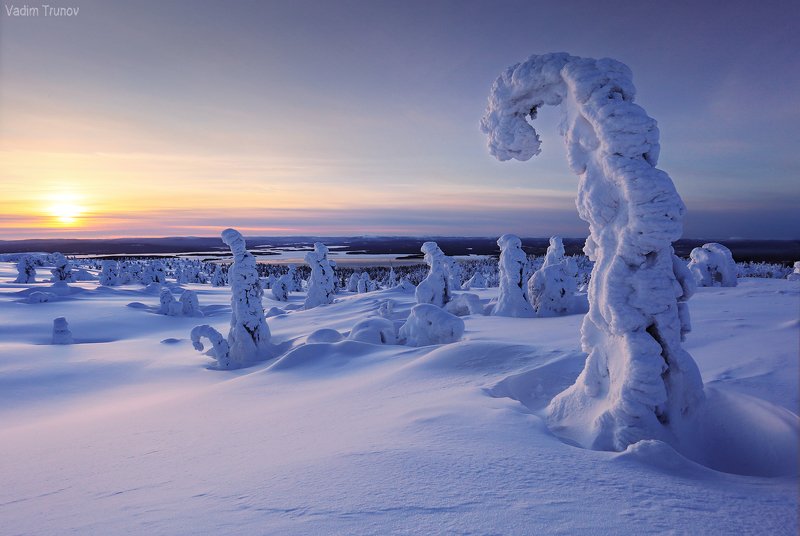 кольский, север, заполярье Поклон северной зиме фото превью