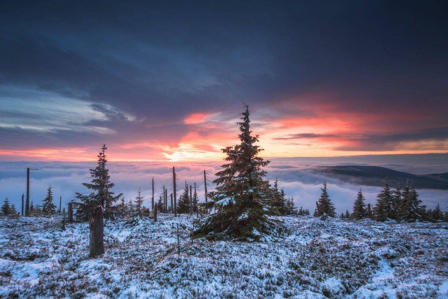 winter,mountains,canon,sunrise, Iza i Darek Mitręga