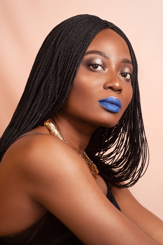 девушка, гламур, портрет косички Хаби фото превью