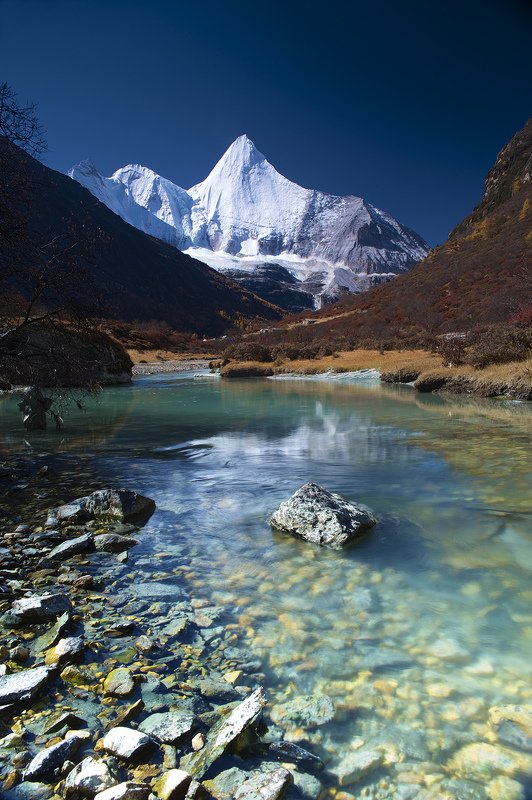 landscapes mount meili & yading in west sichuan china фото превью