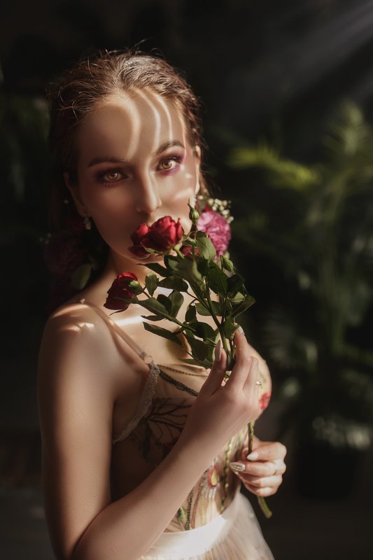 девушка тропики свет  *** фото превью