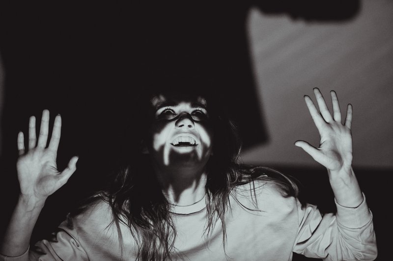 монохром, черно-белое фото, портрет, женский портрет, студия Портрет фото превью