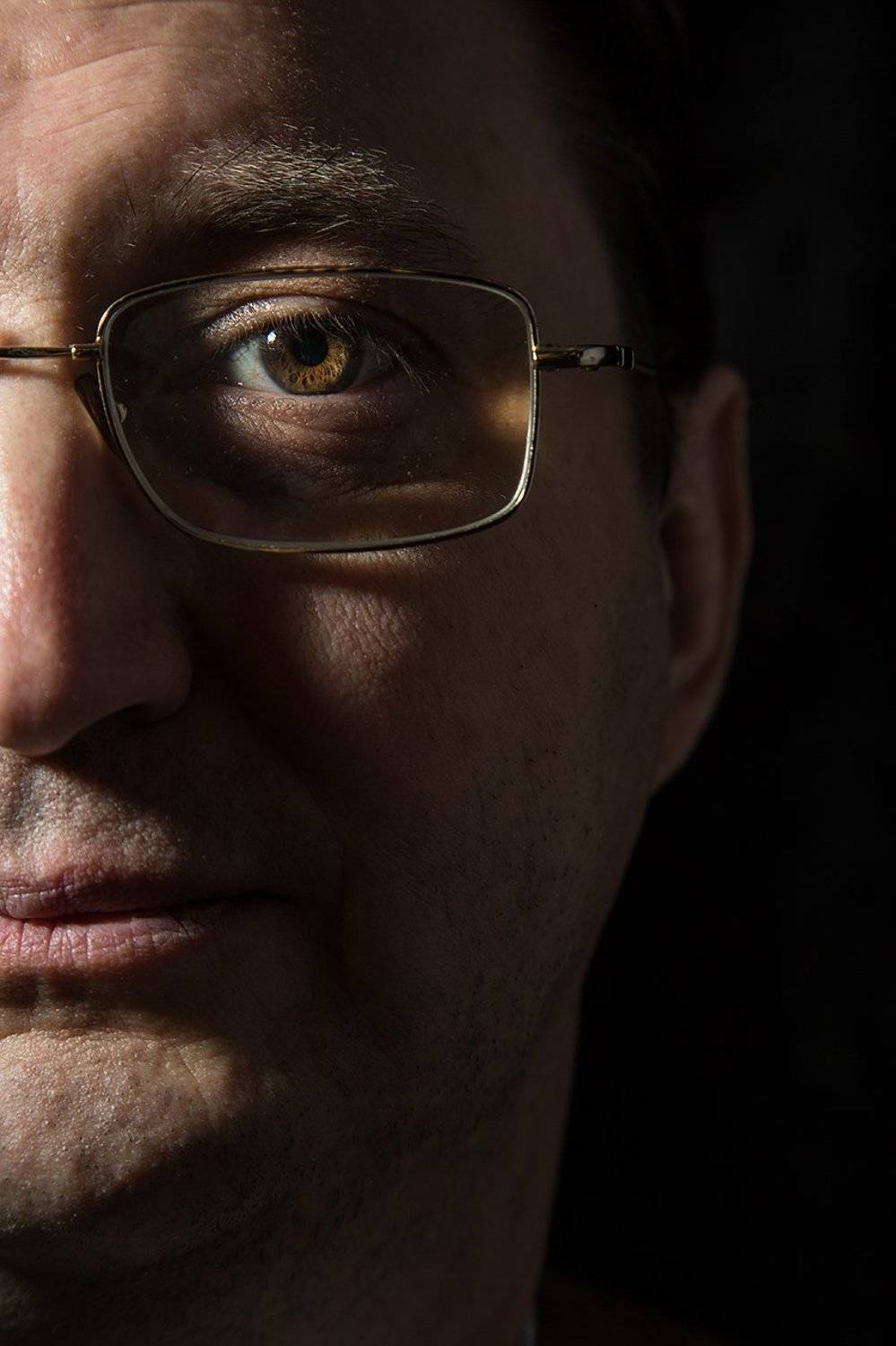 мужчина, левая часть лица, глаз, портрет, красивый, Дарья Комарова