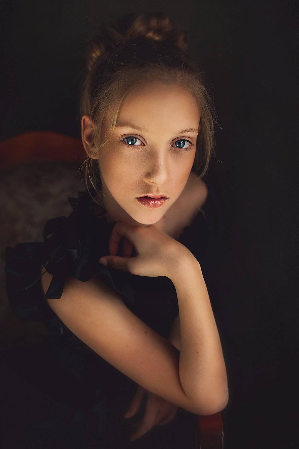 girl, portrait, child, natural light, Anna Ścigaj
