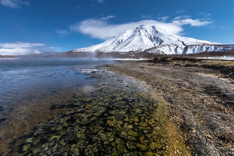 Камчатка, река, природа Горячая река фото превью