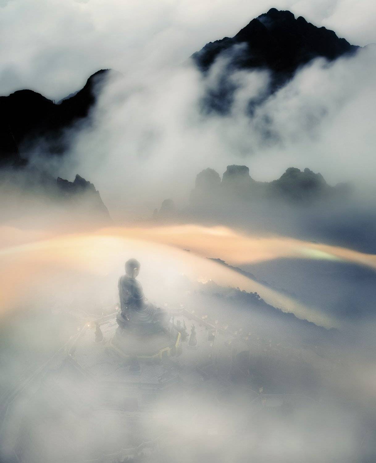 vietnam, fansipan, pray, Tuấn Nguyễn Tấn