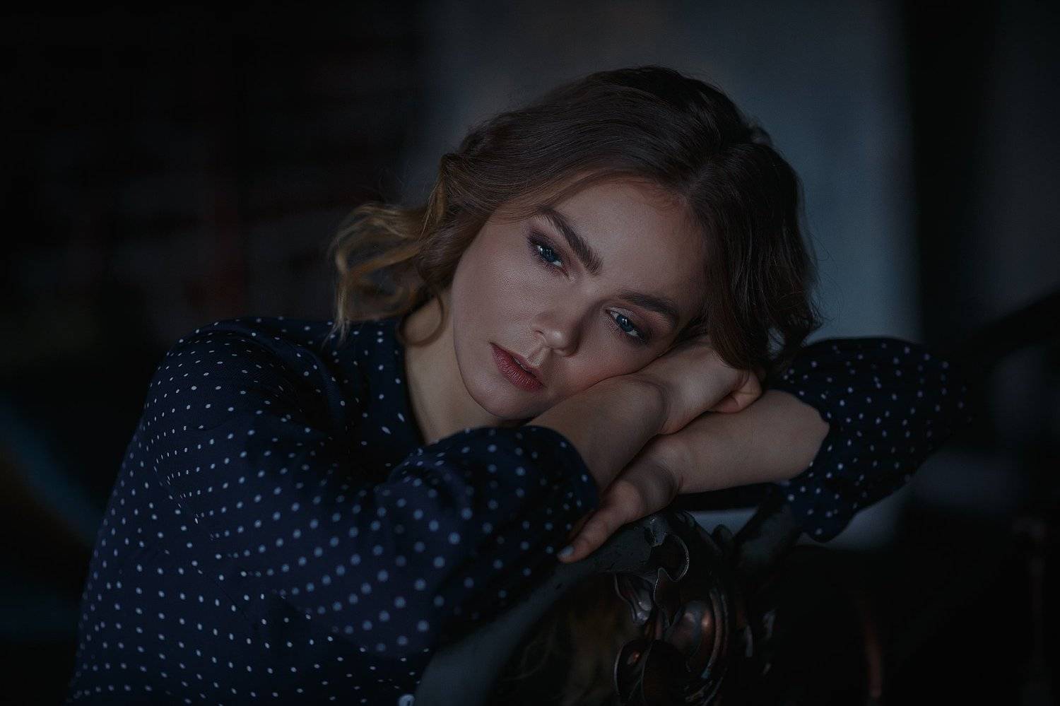 портрет красота девушка арт, Анна Шувалова