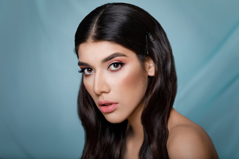 portrait, woman, girl, beauty, fashion, make up, young, model Milana фото превью