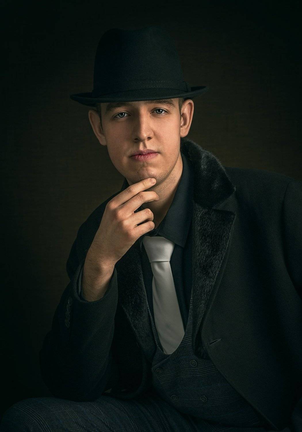 мужской_портрет портрет камерный_портрет студийная_съёмка, Елена Камынина