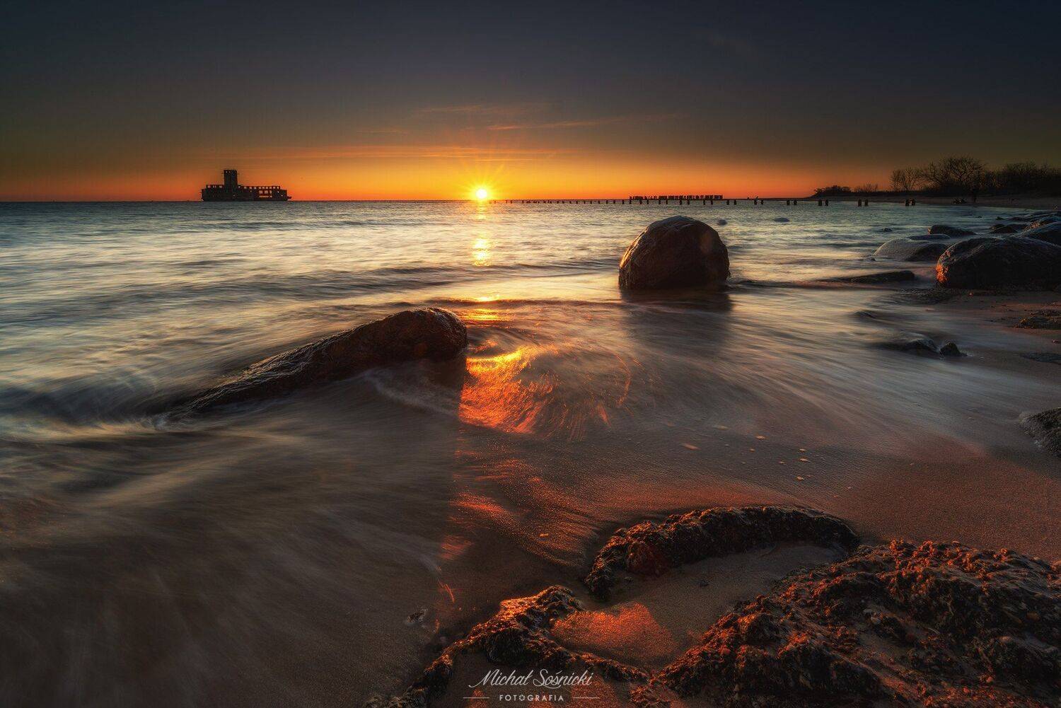 #sea #balticsea #sunrise #landsacpe #color #pentax, Michał Sośnicki
