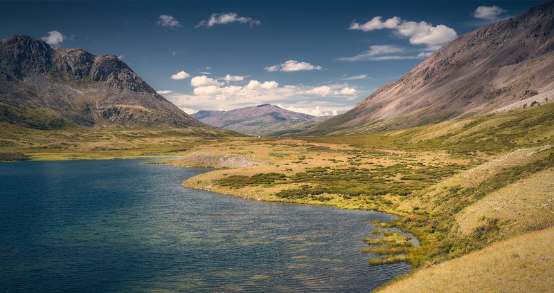 пейзаж, панорама, горы, озеро, алтай, сибирь, природа, путешествия, буйлюкем, ущелье, река, дно, камни Глубины Буйлюкема фото превью