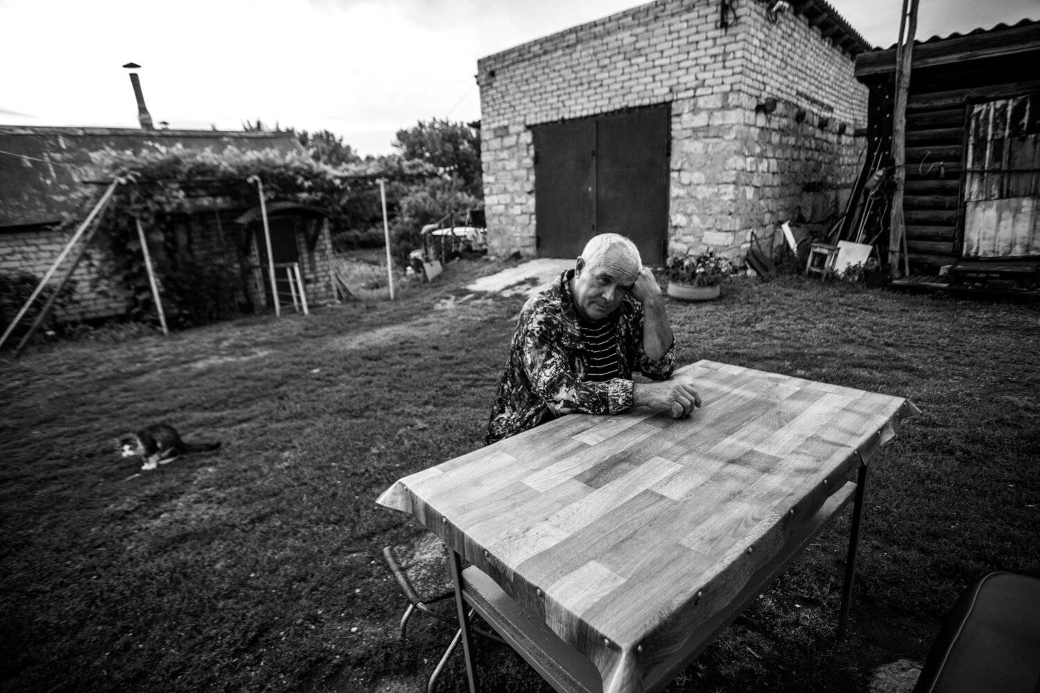 чб,деревня,жанр,портрет, Мария Буданова