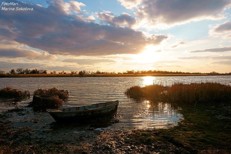 На закате... фото превью