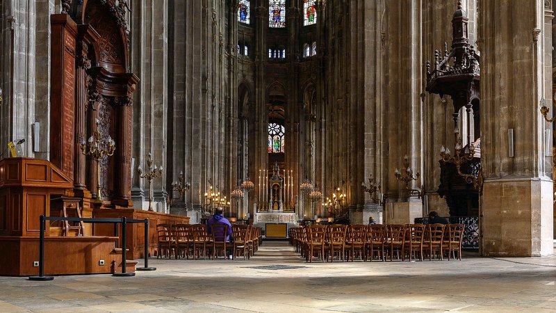 мужчина, man, молитва, prayer, готика, gothic, церковь, church Prayer фото превью