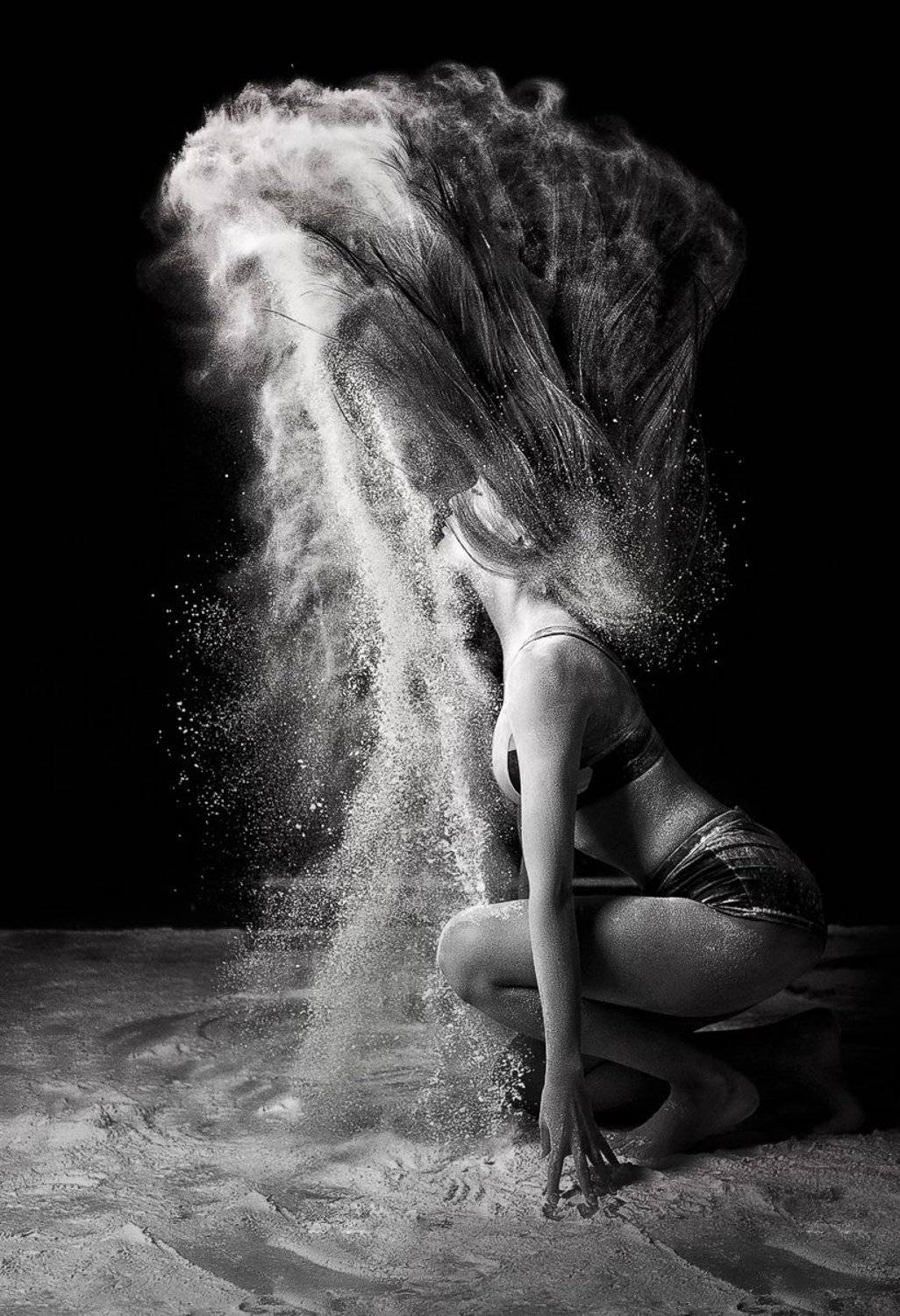 ч/б;мука;flour, Александр Демин