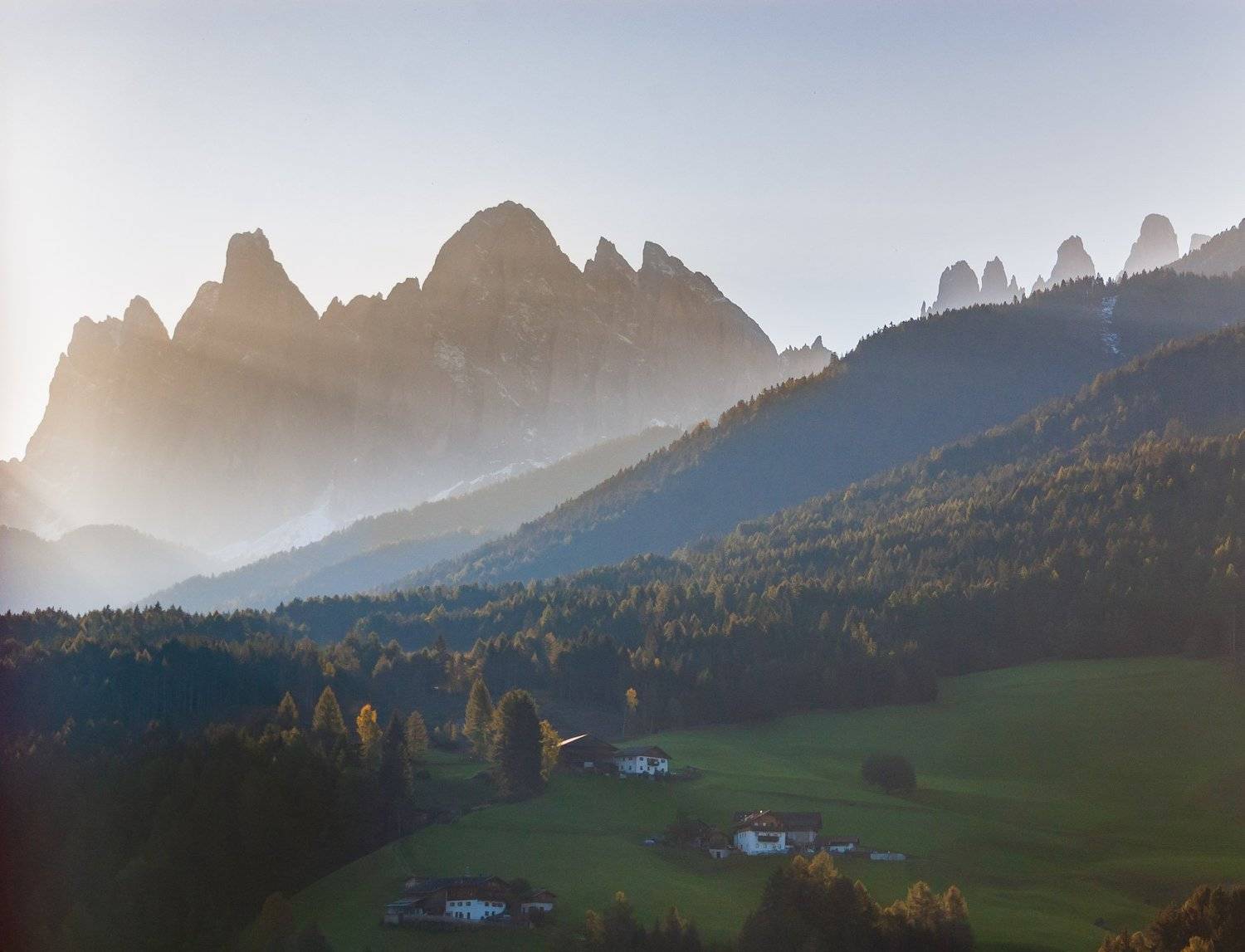 доломиты, осень, Исаков Дмитрий