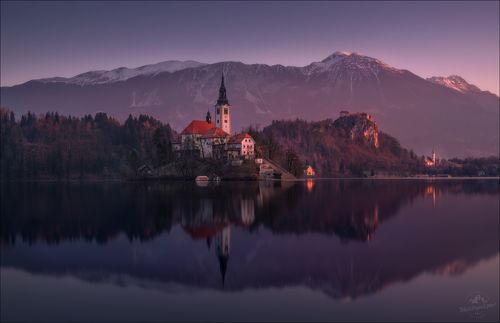 Блед, предрассветное ..