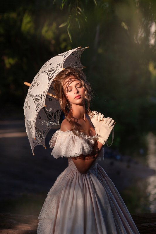 девушка, ретро, винтаж *** фото превью