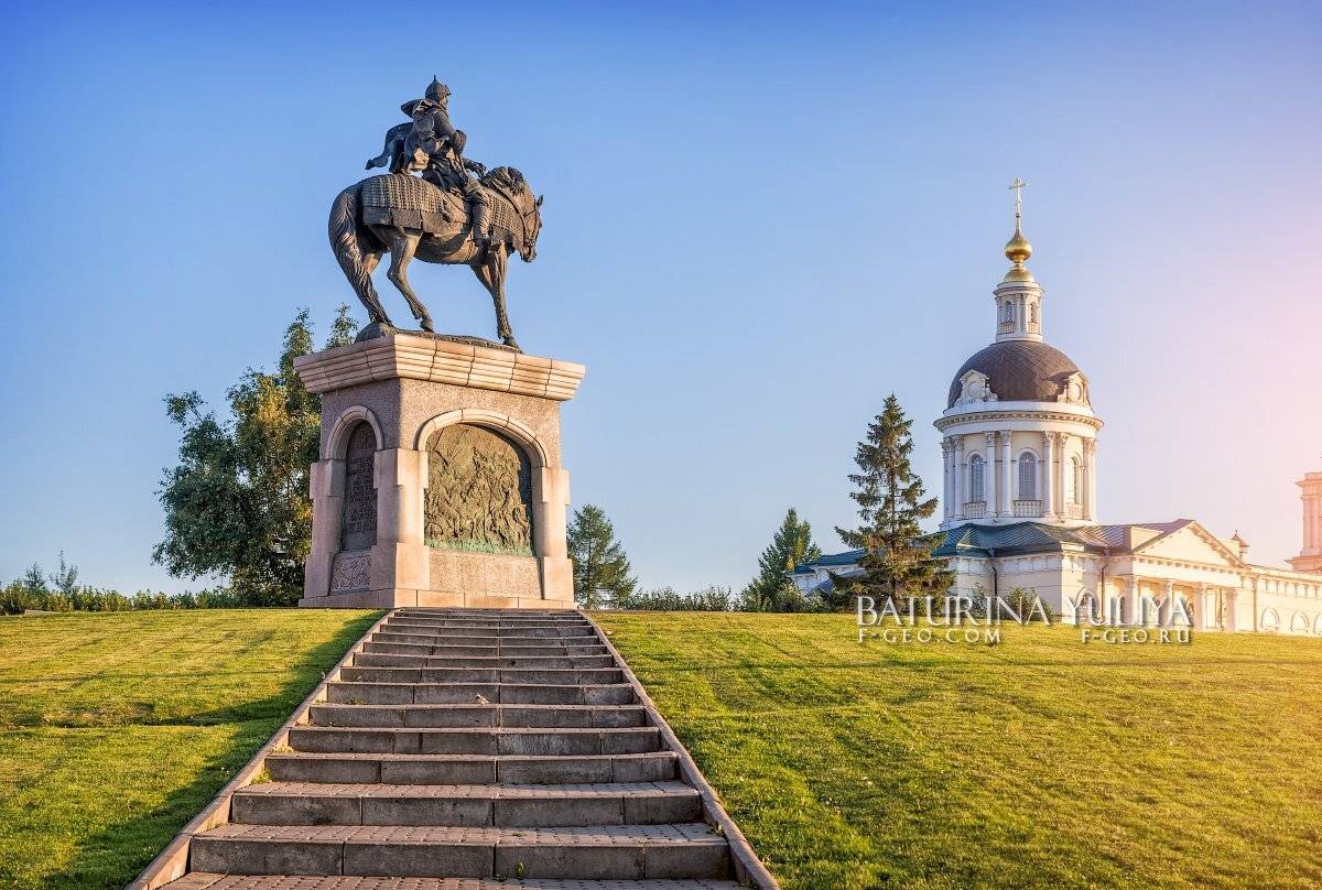 Дмитрий Донской и церковь Архангела Михаила. Автор: Юлия Батурина коломна, Юлия Батурина