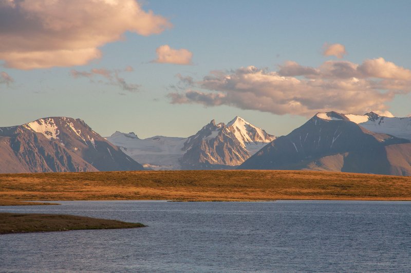 алтай,укок вечерний свет фото превью