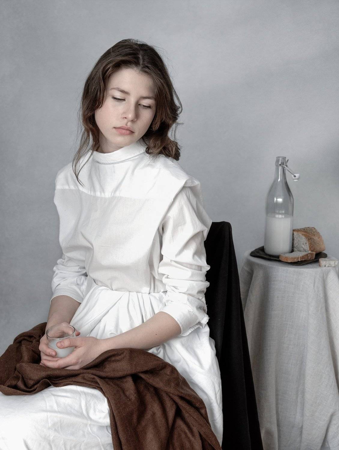 портрет , взгляд ,красивая девушка , цвет ,волосы , красивые губы ,нежность , таинственность, Natalia Kholodova