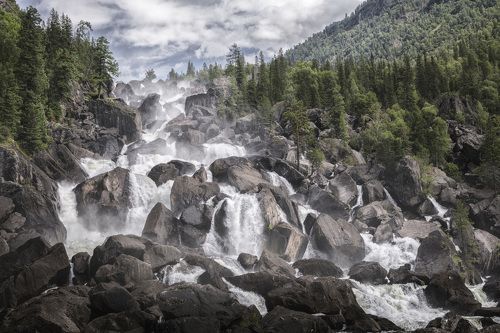 Водопад Учар (Большой Чульчинский водопад)