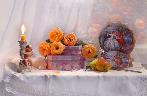 ...струился серебряный вечер...