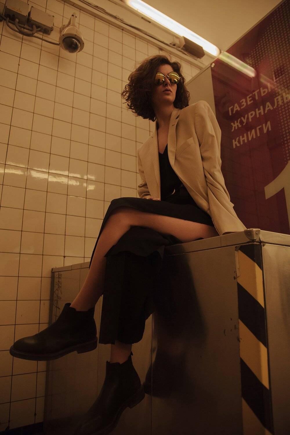 Стиль, мода, метро, люди, портрет, транспорт, вагон, девушка, спб, Влад Жужгин