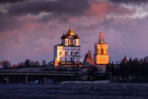 Солнечное утро.