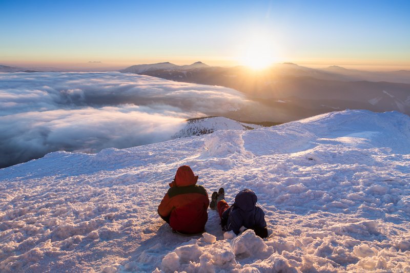 карпаты, украина, черногора, чорногора, пич, зима Канары фото превью